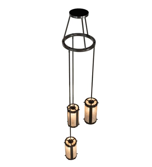 Cartier 3 Light 20" Wide Multi Light Pendant