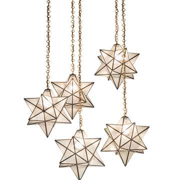 5 Light 45" Wide Multi Light Pendant