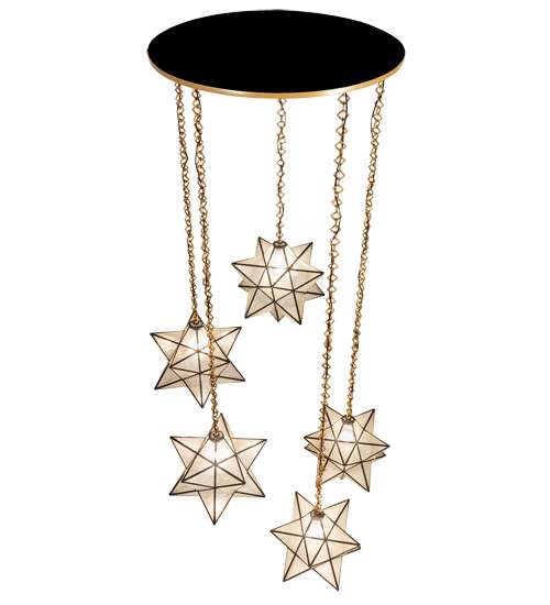 5 Light 45" Wide Multi Light Pendant