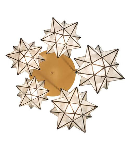 5 Light 45" Wide Multi Light Pendant
