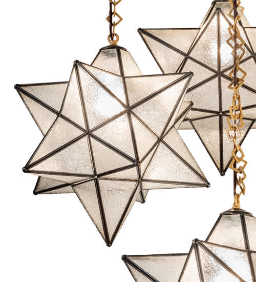 5 Light 45" Wide Multi Light Pendant