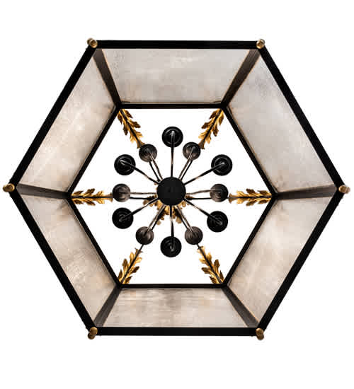 12 Light 48" Wide Taper Candle Pendant