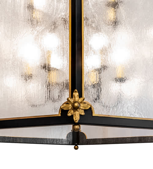 12 Light 48" Wide Taper Candle Pendant