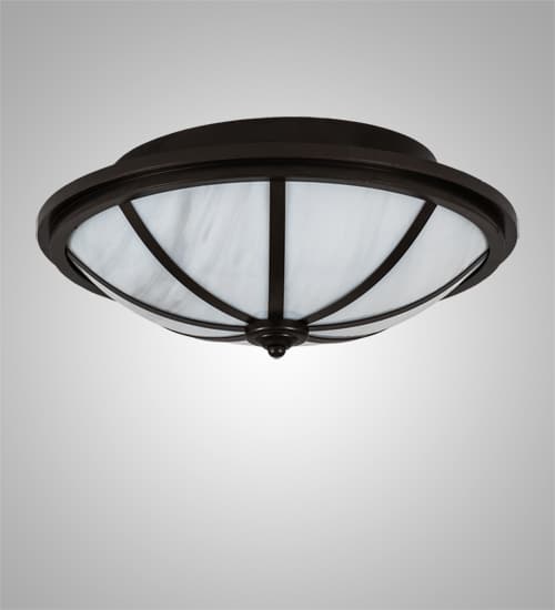 Commerce 3 Light 16" Wide Semi-Flush Bowl Ceiling Fixture