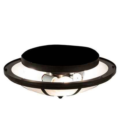 Commerce 3 Light 16" Wide Semi-Flush Bowl Ceiling Fixture