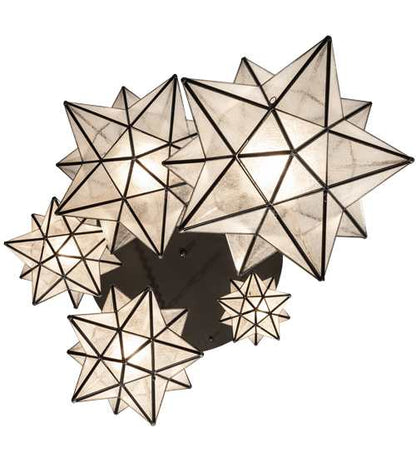 5 Light 36" Wide Multi Light Pendant