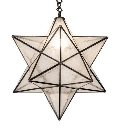 5 Light 36" Wide Multi Light Pendant