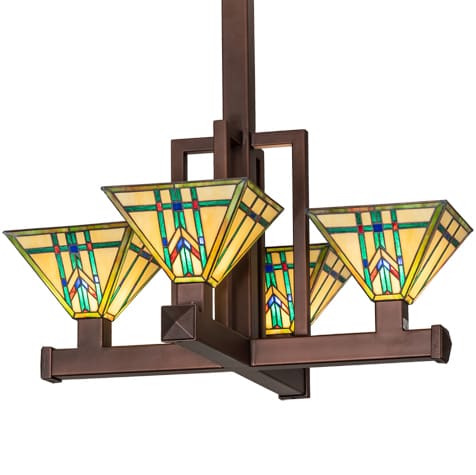 4 Light 45" Wide Pendant