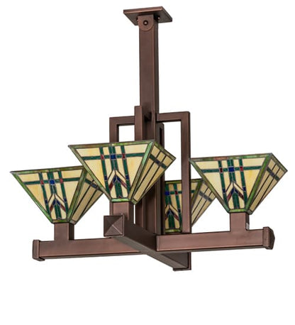 4 Light 45" Wide Pendant