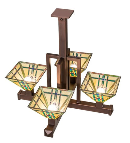 4 Light 45" Wide Pendant