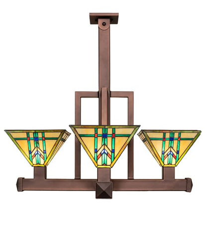 4 Light 45" Wide Pendant