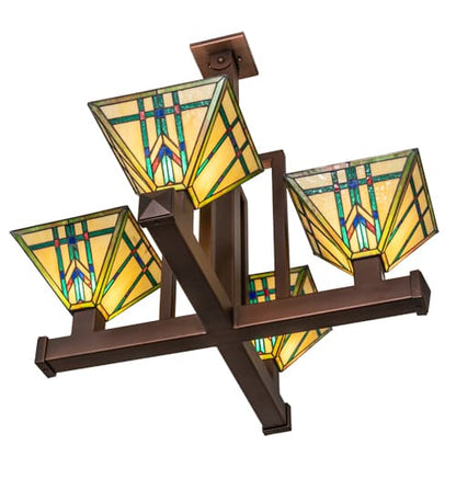 4 Light 45" Wide Pendant