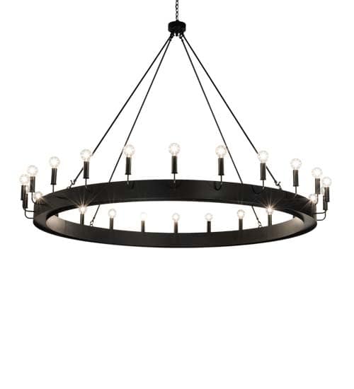 Tulin 24 Light 96" Wide Ring Chandelier