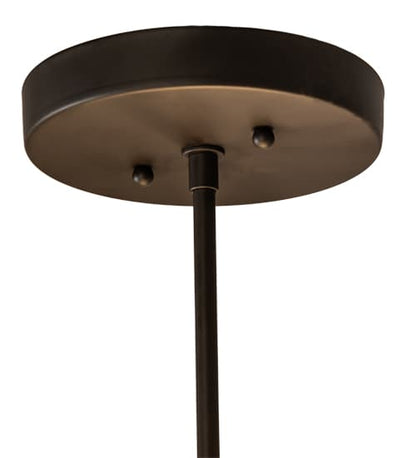 Commerce 4 Light 20" Wide Semi-Flush Bowl Ceiling Fixture - Cafe-Noir / Oil Rubbed Bronze Finish