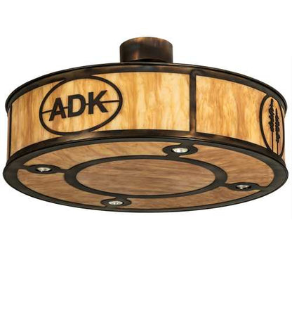 8 Light 37" Wide Pendant