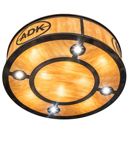 8 Light 37" Wide Pendant
