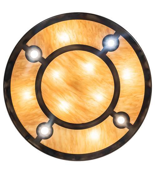 8 Light 37" Wide Pendant