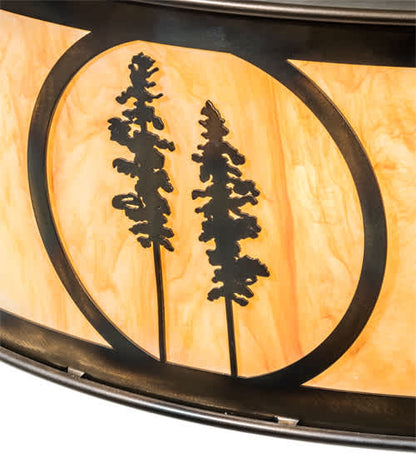 8 Light 37" Wide Pendant