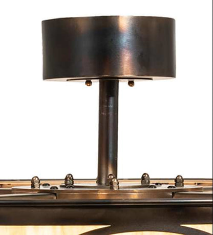 8 Light 37" Wide Pendant