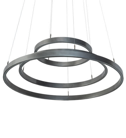 3 Light 48" Wide Suspension Multi Light Pendant