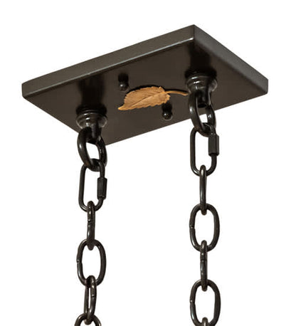 6 Light 48" Wide Billiard Linear Pendant