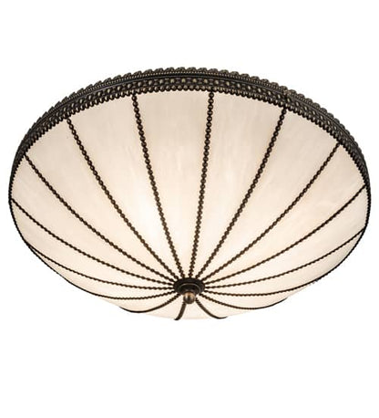 Shansky 4 Light 30" Wide Semi-Flush Bowl Ceiling Fixture