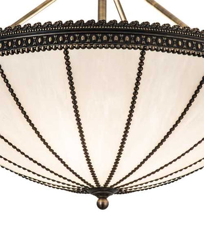 Shansky 4 Light 30" Wide Semi-Flush Bowl Ceiling Fixture