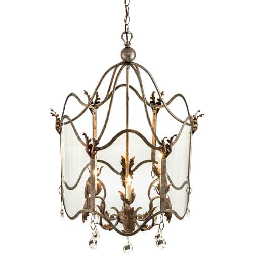 6 Light 27" Wide Pendant