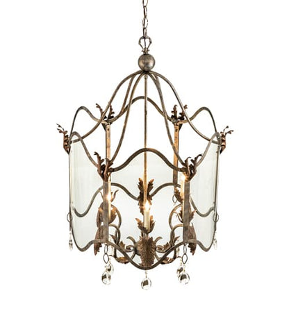 6 Light 27" Wide Pendant