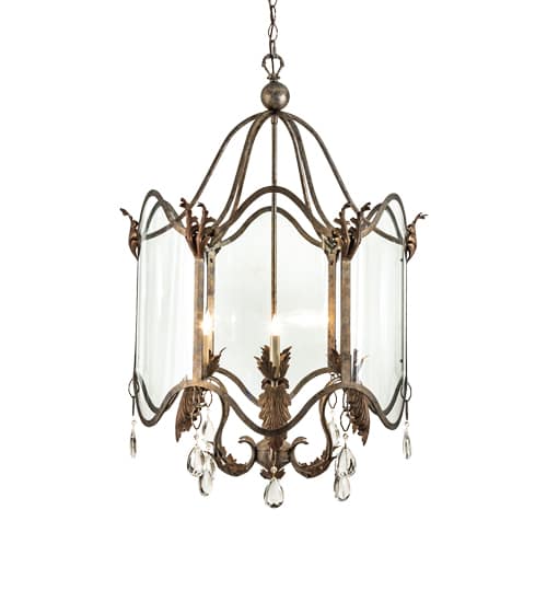 6 Light 27" Wide Pendant