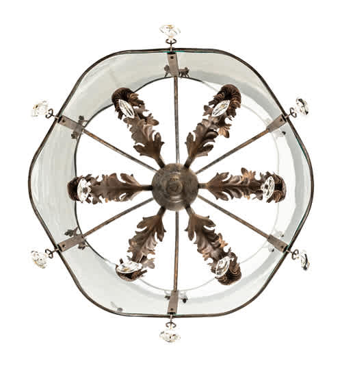 6 Light 27" Wide Pendant