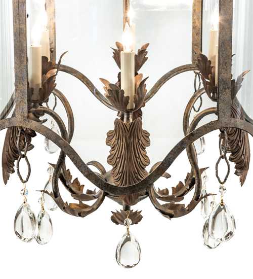 6 Light 27" Wide Pendant
