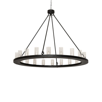 Meyda Tiffany Loxley 20 Light 60" Wide Ring Chandelier