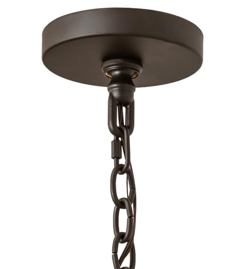 8 Light 42" Wide Taper Candle Pendant