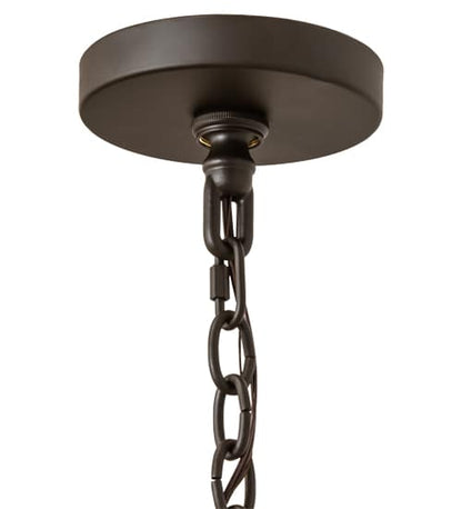 8 Light 42" Wide Taper Candle Pendant