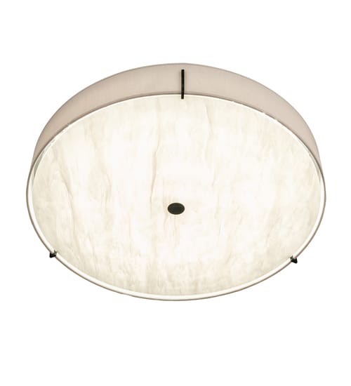 Cilindro 30" Wide LED Semi-Flush Drum Ceiling Fixture