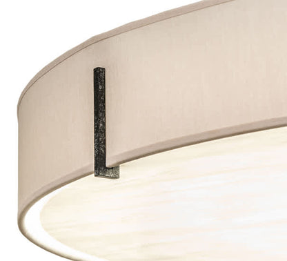 Cilindro 30" Wide LED Semi-Flush Drum Ceiling Fixture