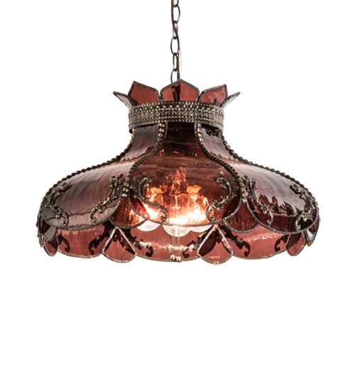 2 Light 22" Wide Pendant
