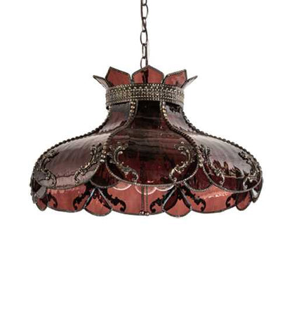 2 Light 22" Wide Pendant