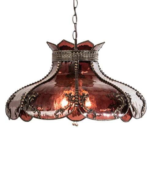 2 Light 22" Wide Pendant