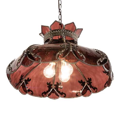2 Light 22" Wide Pendant