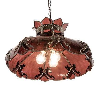 2 Light 22" Wide Pendant