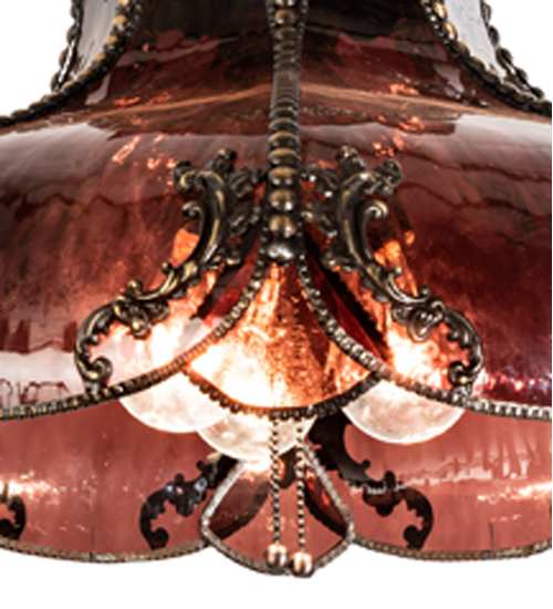 2 Light 22" Wide Pendant