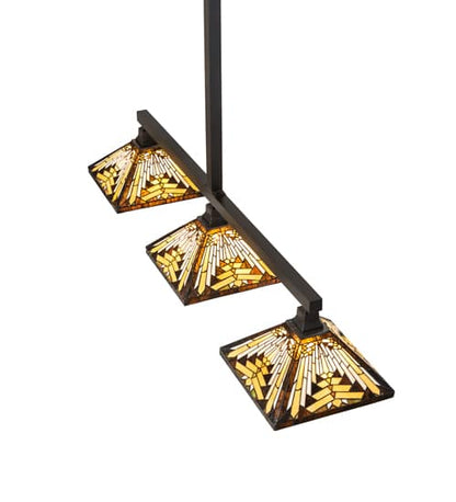 3 Light 63" Wide Linear Pendant