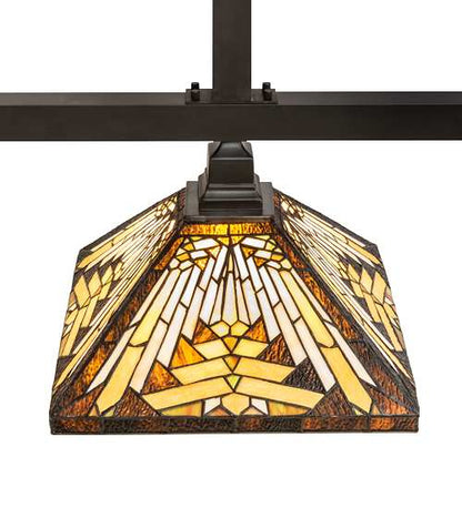 3 Light 63" Wide Linear Pendant