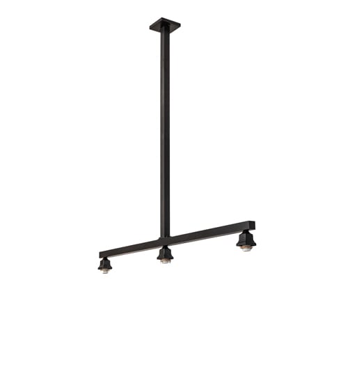 3 Light 63" Wide Linear Pendant