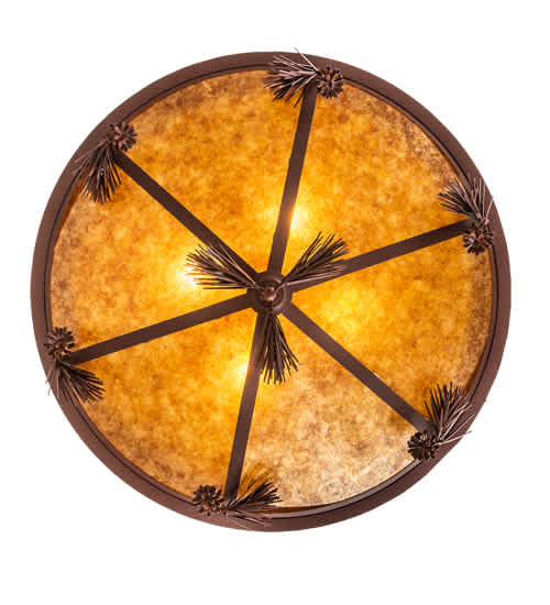 5 Light 36" Wide Pendant