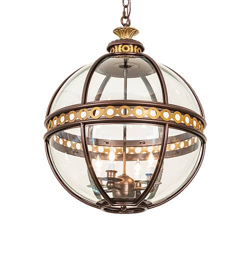 4 Light 21" Wide Pendant