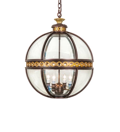 4 Light 21" Wide Pendant