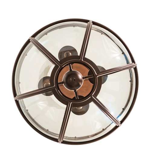 4 Light 21" Wide Pendant